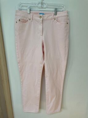 J. McLaughlin pants 10 Light Pink Cropped